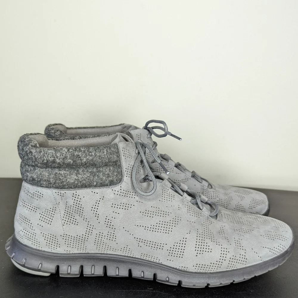 Cole Haan ZeroGrand Nubuck Leather Ankle Boot Shoe